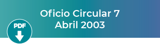 Oficio circular 7 2003
